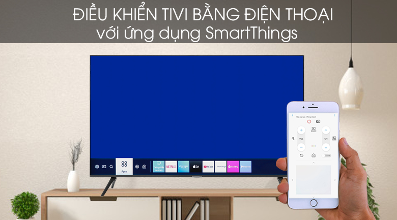 Smart Tivi Samsung 4K 65 inch UA65TU8100 - SmartThings