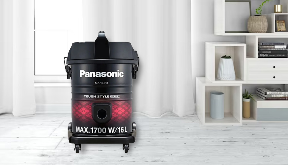 Thiết kế tối giản của Máy Hút Bụi Panasonic MC-YL631RN46