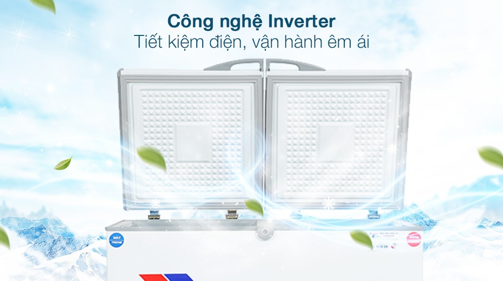 Tủ đông Sanaky Inverter 220 lít VH-2899W3 - Công nghệ tiết kiệm điện